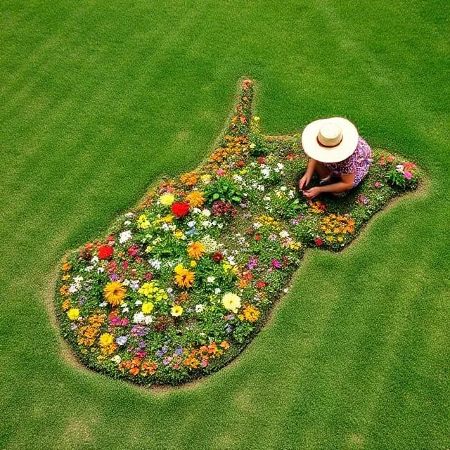 GARDEN guides West Virginia Shaped Flowerbed Kit